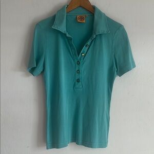 Tory Burch Teal Top